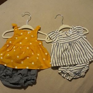 Old Navy 0-3 Month Dress Bundle